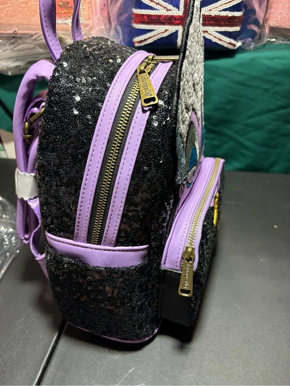 Loungefly Ursula Sequin Mini Backpack